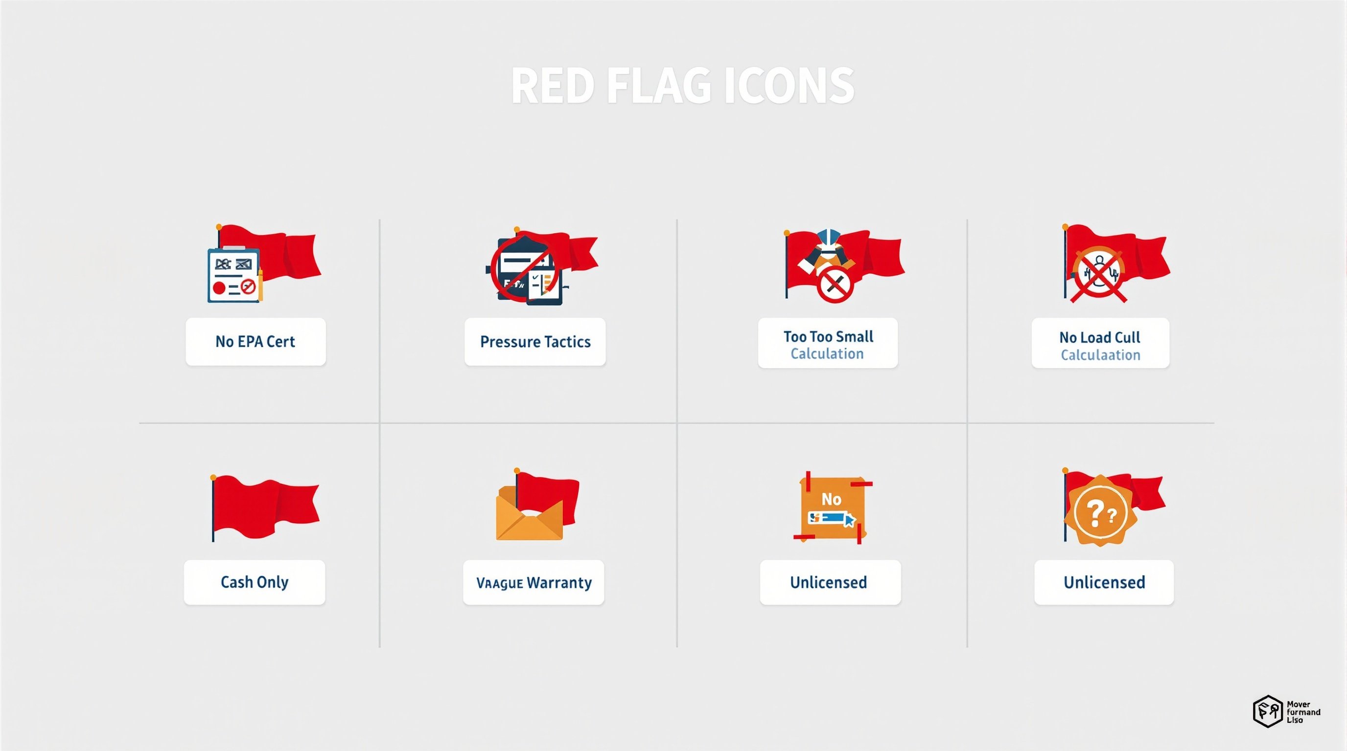 Eight red flags to avoid when hiring HVAC contractors